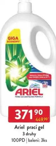 Qanto Ariel prací gel nabídka