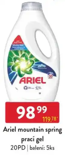 Qanto Ariel mountain spring prací gel nabídka