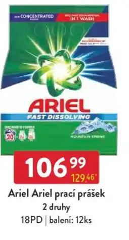 Qanto Ariel Ariel prací prášek nabídka