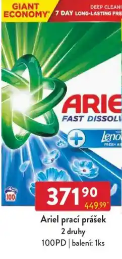 Qanto Ariel prací prášek nabídka