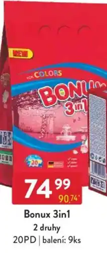 Qanto Bonux 3in1 nabídka