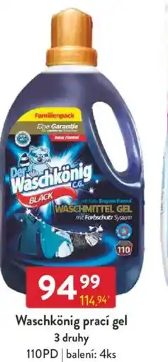 Qanto Waschkönig prací gel nabídka