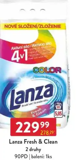 Qanto Lanza Fresh & Clean nabídka