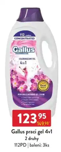Qanto Gallus prací gel 4v1 nabídka