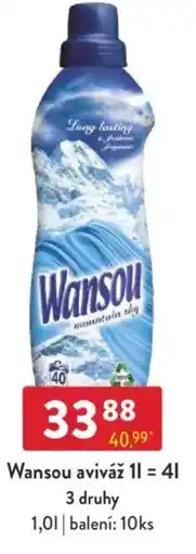 Qanto Wansou aviváž nabídka