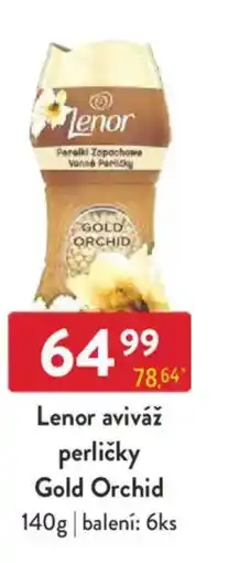 Qanto Lenor aviváž perličky Gold Orchid nabídka