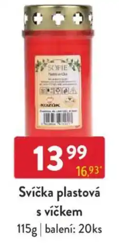 Qanto Svíčka plastová s víčkem nabídka