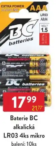 Qanto Baterie BC alkalická LR03 mikro nabídka