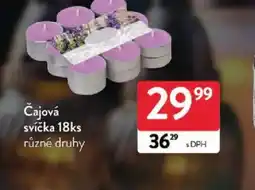 Qanto Čajová svíčka nabídka