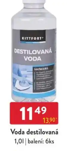 Qanto KITTFORT Voda destilovaná nabídka