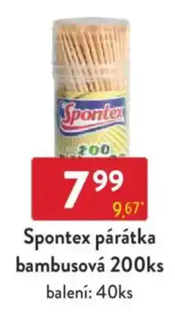 Qanto Spontex párátka bambusová nabídka