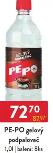 Qanto PE-PO gelový podpalovač nabídka
