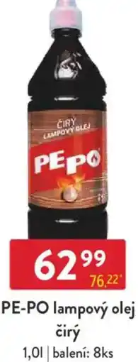 Qanto PE-PO lampový olej čirý nabídka