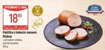 Paštika s telecím masem Globus