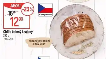 Chléb balený krájený