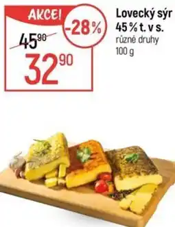Globus Lovecký sýr 45% t.vs. nabídka