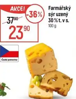 Globus Farmářský sýr uzený 30% t.v s. nabídka