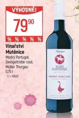 Globus Vinařství Mutěnice nabídka