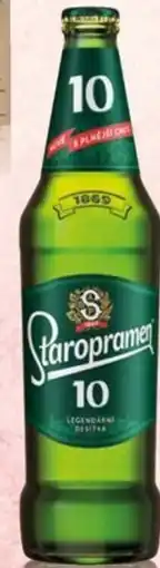 Globus Staropramen 10 světlé výčepní pivo nabídka