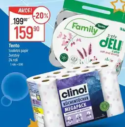 Globus Tento toaletní papír 3vrstvý nabídka