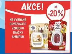 Globus Na vybrané osvěžovače vzduchu značky ambipur nabídka