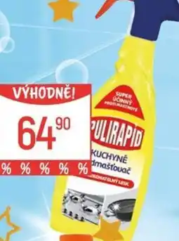 Globus Pulirapid čistič kuchyně ve spreji odmašťovač ploch nabídka