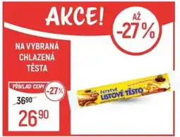 Globus NA VYBRANÁ CHLAZENÁ TĚSTA nabídka