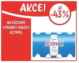 Globus NA VŠECHNY VÝROBKY ZNAČKY ACTIMEL nabídka