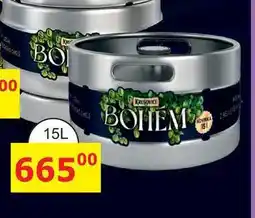 BENE Nápoje Krušovice Bohém 15L sud nabídka