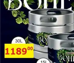 BENE Nápoje Krušovice Bohém 30L sud nabídka
