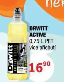 BENE Nápoje DRWITT ACTIVE 0,75 L PET nabídka