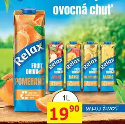 BENE Nápoje Relax Fruit drink 1l nabídka