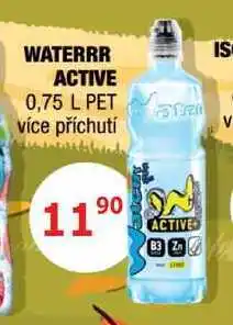 BENE Nápoje WATERRR ACTIVE 0,75 L PET nabídka