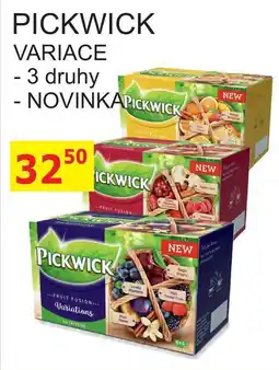 BENE Nápoje PICKWICK Variace 4x5 nabídka