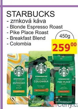 BENE Nápoje STARBUCKS - zrnková káva 450g nabídka