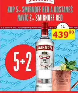 BENE Nápoje SMIRNOFF Nº21 VODKA 1l nabídka