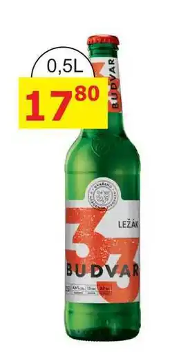 BENE Nápoje BUDVAR 33 ležák 0,5l nabídka