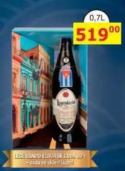 BENE Nápoje LEGENDARIO ELIXIR DE CURA 0,7l sada se skleničkami nabídka