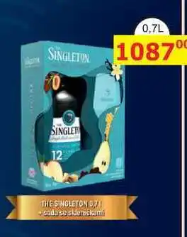 BENE Nápoje THE SINGLETON 0,7L sada se skleničkami nabídka