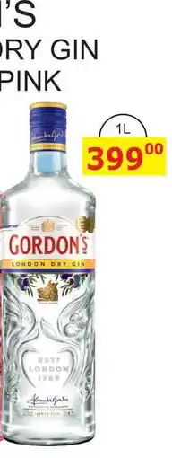 BENE Nápoje GORDON'S LONDON DRY GIN 1l nabídka