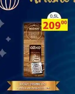 BENE Nápoje BOZKOV ORIGINAL 0,5l sada a plechovým hrnkem nabídka