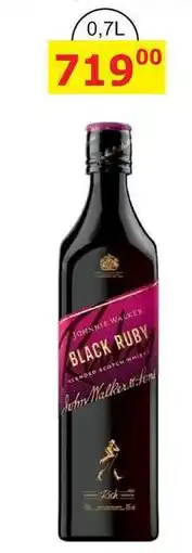 BENE Nápoje JOHNNIE WALKER BLACK RUBY SCENDED SCOTCH WHISKY 0,7l nabídka