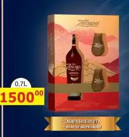 BENE Nápoje ZACAPA SOLERA 0,7L sada se skleničkami nabídka