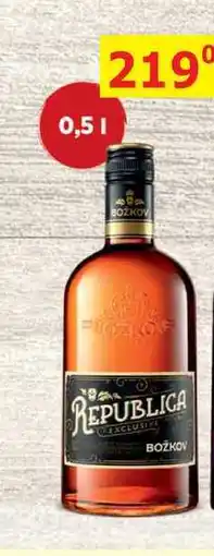 BENE Nápoje Božkov Republica Exclusive 0,5l 0.5l nabídka