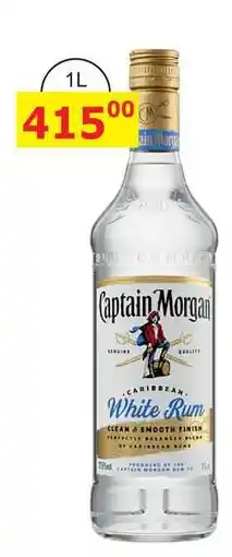 BENE Nápoje Captain Morgan White Rum 1l nabídka