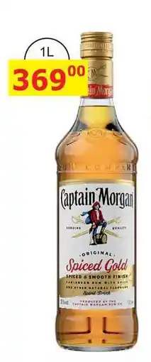 BENE Nápoje Captain Morgan Original Spiced Gold 1 l nabídka