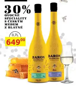 BENE Nápoje BARON HILDPRANDT 0,7l nabídka