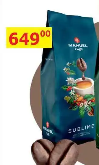 BENE Nápoje MANUEL Caffé SUBLIME nabídka
