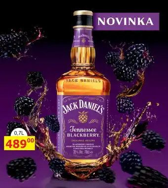 BENE Nápoje JACK DANIELS BLACKBERRY LIQUEUR 35% VOL. 700ml nabídka