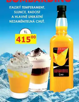 BENE Nápoje BOMBARDINO 1l nabídka
